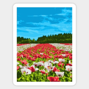 Queen's Garden - Landscape Sticker